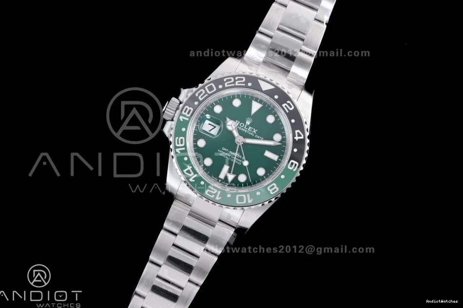 904L ZipUp 1:1 Green Bracelet Sprite GMT-Master V3 126729 VSF SS On Edition Best VTNR II 884 Dial DD Oyster 0101